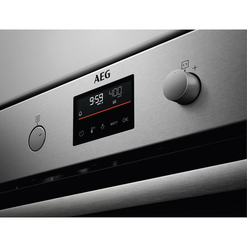 AEG KMK365060M 8000 CombiQuick Integrated Combi Microwave and Oven