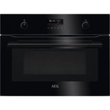 AEG KMK565060B 8000 CombiQuick Integrated Combi Microwave and Oven