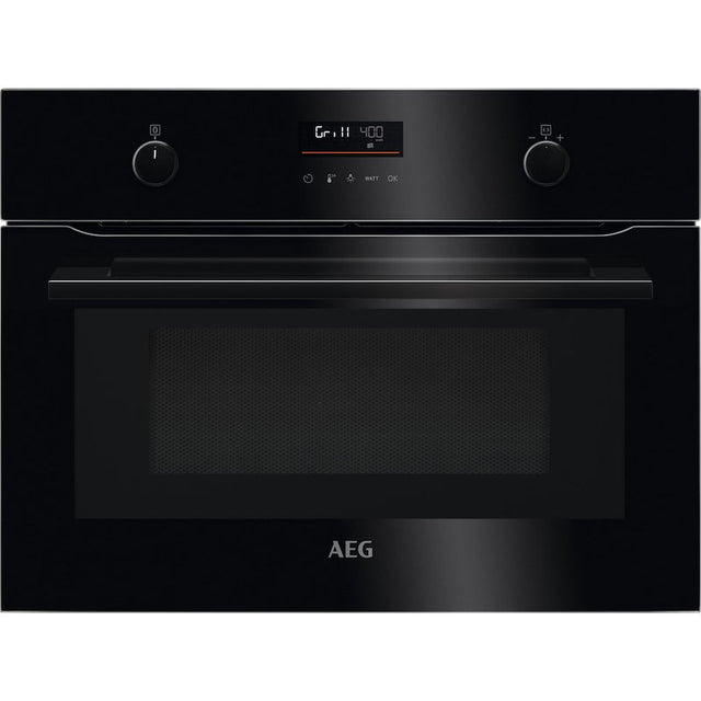 AEG KMK565060B 8000 CombiQuick Integrated Combi Microwave and Oven