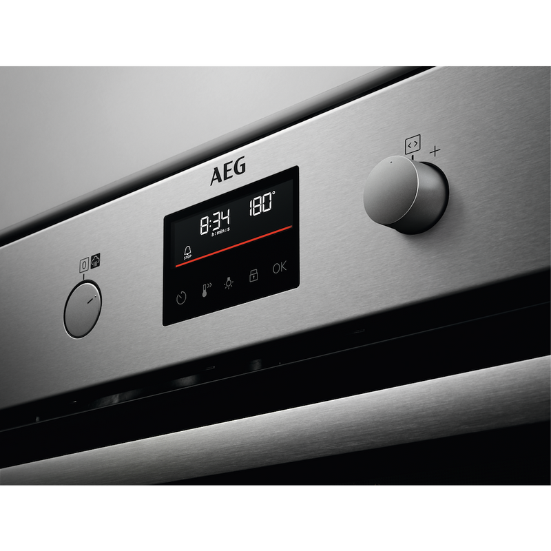 AEG BPS355061M 6000 SteamBake Built-In Single Oven
