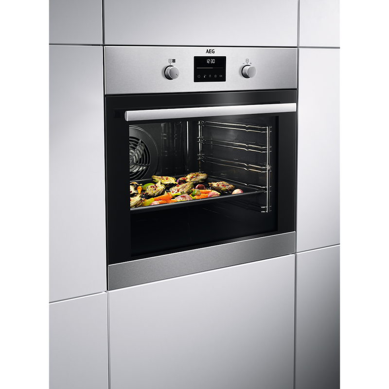 AEG BPS355061M 6000 SteamBake Built-In Single Oven