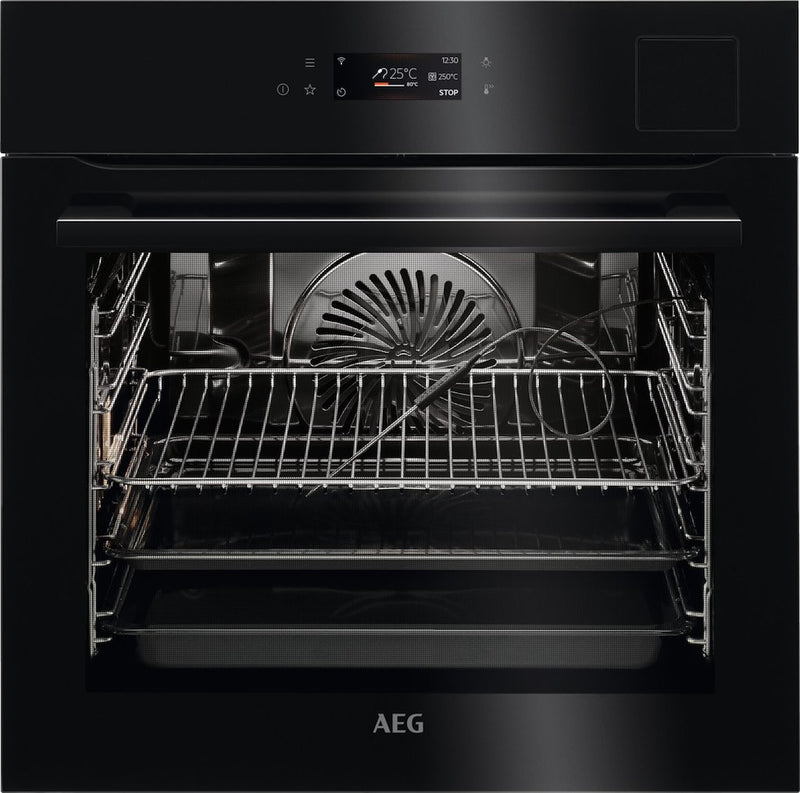AEG BSK798280B 9000 SteamPro Built-In Single Oven