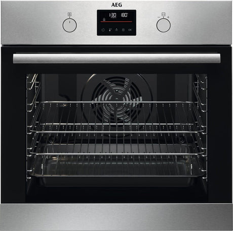 AEG BPS355061M 6000 SteamBake Built-In Single Oven