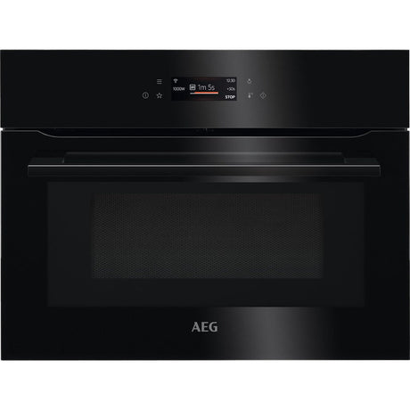 AEG KMK768080B 8000 CombiQuick Integrated Combi Microwave and Oven