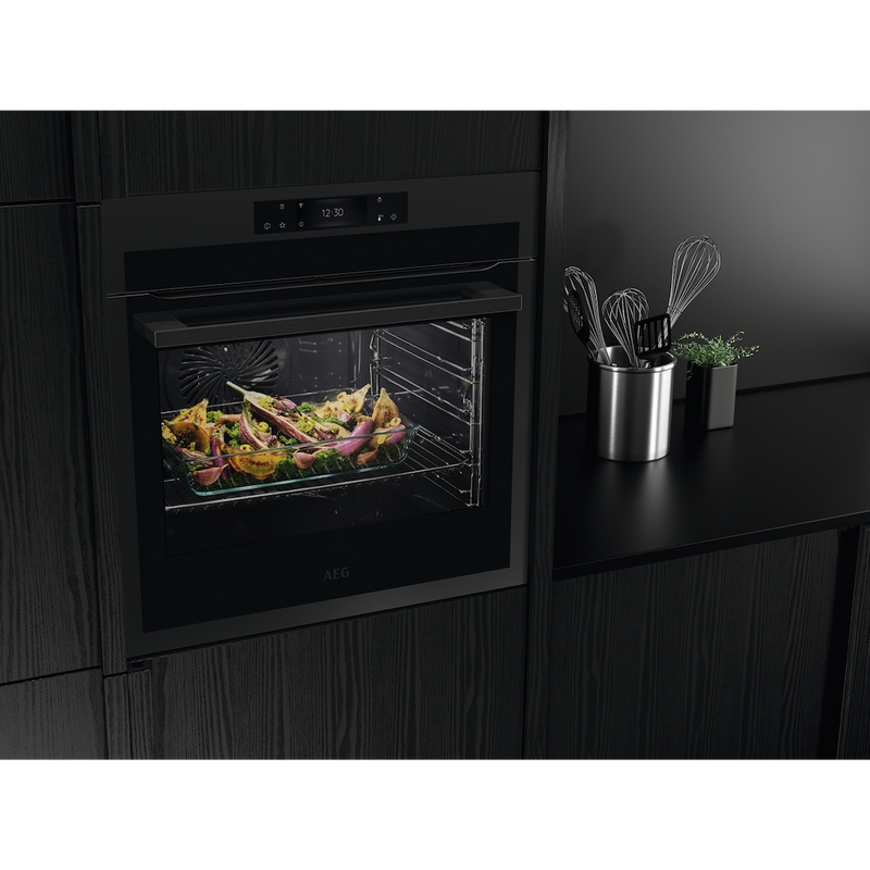 AEG BPE748380T 8000 AssistedCooking Built-In Single Oven