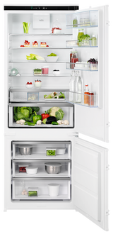 AEG NSC7G751ES 7000 Series Built-In NoFrost Fridge Freezer