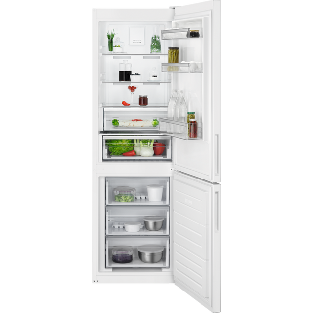 AEG RCB632E3MW 6000 Series Freestanding NoFrost Fridge Freezer