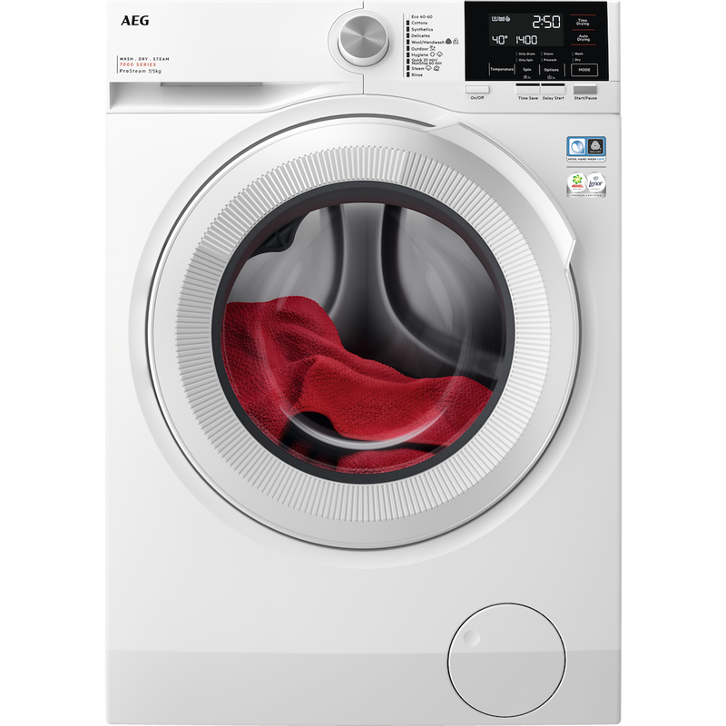 AEG LWR7175M2B 7000 Series 7/5kg Washer Dryer
