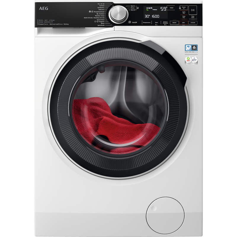 AEG LWR8516O5UD 8000 Series 10/6kg Washer Dryer