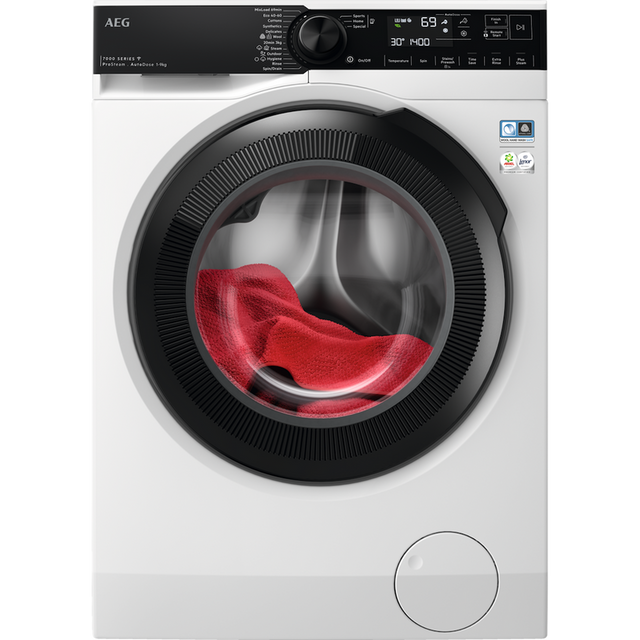 AEG LFR74944AD 7000 Series Autodose Front Loading Full Size 9kg Washing Machine