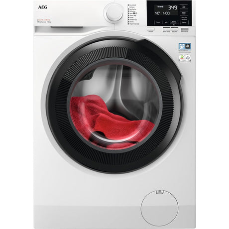 AEG LFR61844B 6000 Series Short Front Loading Full Size 8kg Washing Machine
