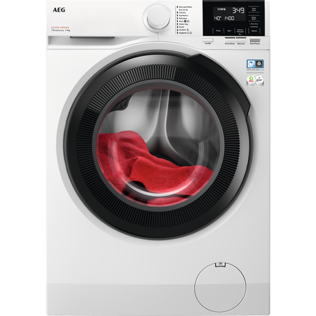 AEG LFR61944B 6000 Series Front Loading Full Size 9kg Washing Machine