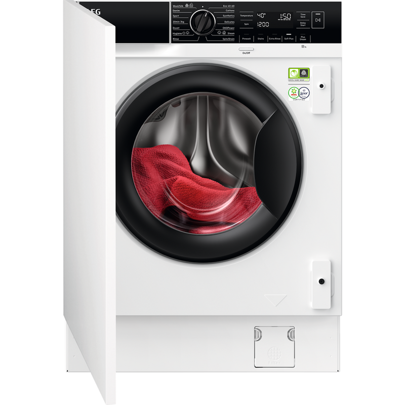AEG LF8E8436BI 8000 Series Front Loading Full Size 8kg 1400 Washing Machine