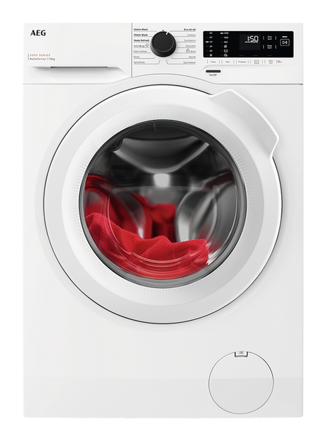 AEG LFX50142B 5000 Series Front Loading Full Size 10kg Washing Machine