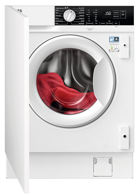 AEG LFX6G8434BI 6000 Series Front Loading Full Size 8kg Washing Machine
