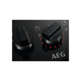 AEG HKB95450NB 8000 Gas on Glass Gas Hob with Hob2Hood