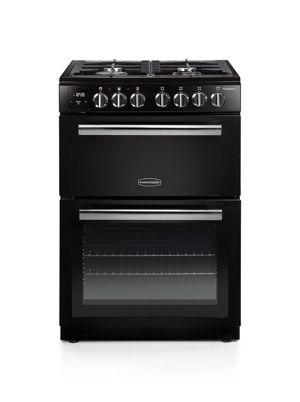 Rangemaster PROPL60DFFBL/C 60cm Professional+ Dual Fuel Cooker