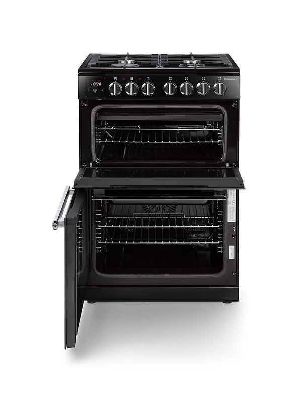 Rangemaster PROPL60DFFBL/C 60cm Professional+ Dual Fuel Cooker
