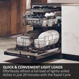 Haier XS 6B4S3FSB-80 Integrated 60cm Dishwasher with 16 Place Settings and WiFi