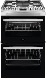 AEG CGX1130ACM Gas Cooker with Double Oven