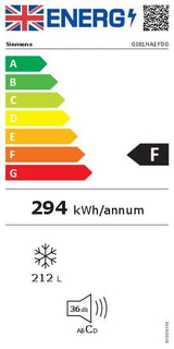 Siemens iQ 500 GI81NAEF0G, Built-in freezer