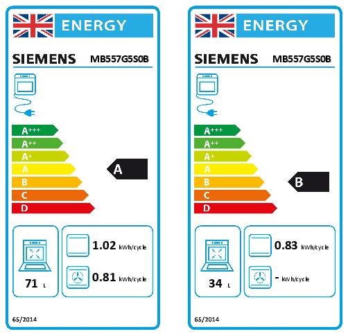 Siemens iQ 500 MB557G5S0B, Built-in double oven