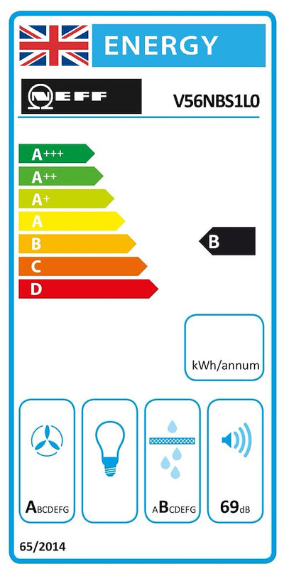 Neff N 50 V56NBS1L0, Induction hob with integrated ventilation system