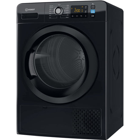 Indesit YT M11 82B X UK Heat Pump Tumble Dryer - 8kg - Black