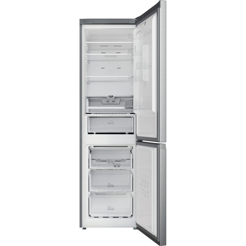 Hotpoint H7X93TSXM Freestanding Fridge Freezer - Silver