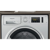 Hotpoint 8kg NT M11 82SSK UK Heat Pump Tumble Dryer - Silver