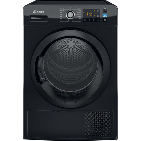 Indesit YT M11 82B X UK Heat Pump Tumble Dryer - 8kg - Black