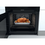 Indesit ID67V9HCX/UK Electric Cooker Double Oven - inox
