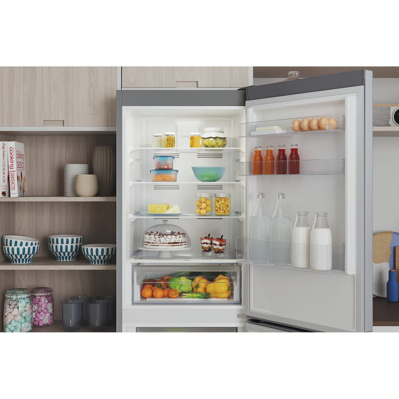 Indesit IBTNF 60182 S AQUA UK Freestanding Fridge Freezer