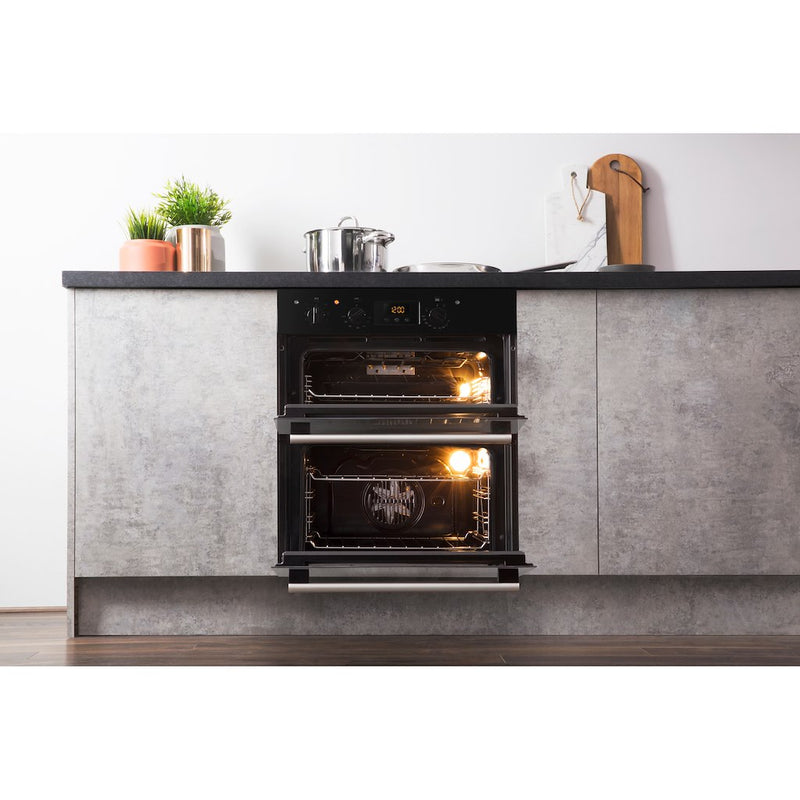 Hotpoint Class 2 DU2540 BL Built-in Double Oven - Black