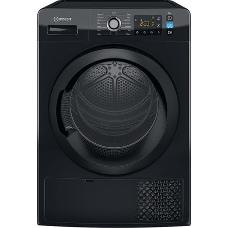 Indesit YT M11 92B X UK Freestanding 9kg Heat Pump Tumble Dryer - Black