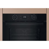 Hotpoint HO455HBUK Built-In Single Oven - Black