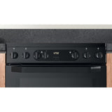 Hotpoint HDM67V9CMB/UK Electric Ceramic Double Cooker - Black