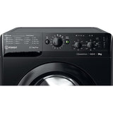 Indesit MTWC 81495 BK UK Freestanding 8kg 1400rpm Washing Machine