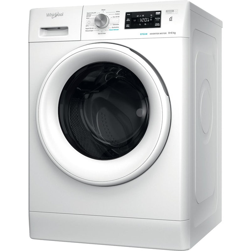 Whirlpool FFWDB964489WVUK 9+6kg Washer Dryer