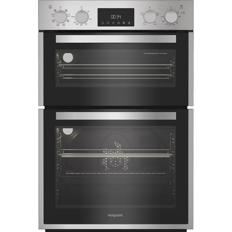 Hotpoint DIH82DIX Built-In Double Oven - Inox