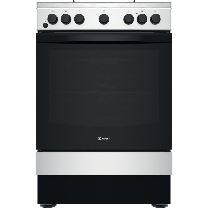 Indesit IS67G5PHX/UK Freestanding 60cm Duel Fuel Cooker