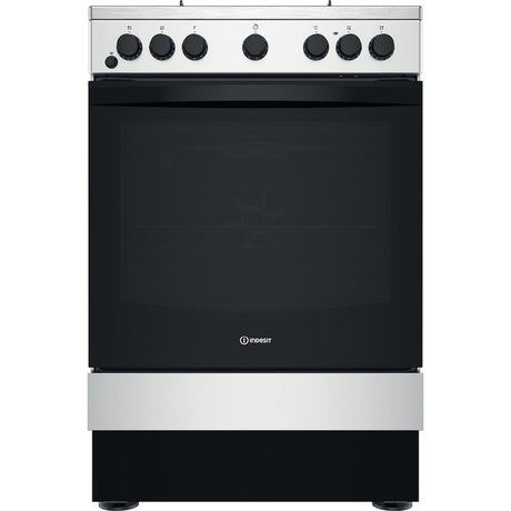 Indesit IS67G5PHX/UK Freestanding 60cm Duel Fuel Cooker