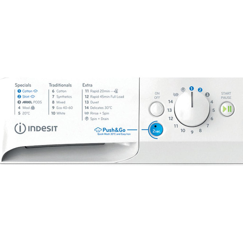 Indesit BWE 81496X WV UK Freestanding 8kg Washing Machine