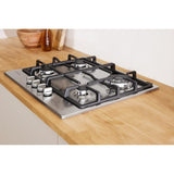 Indesit THP641WIXI Gas Hob - Inox