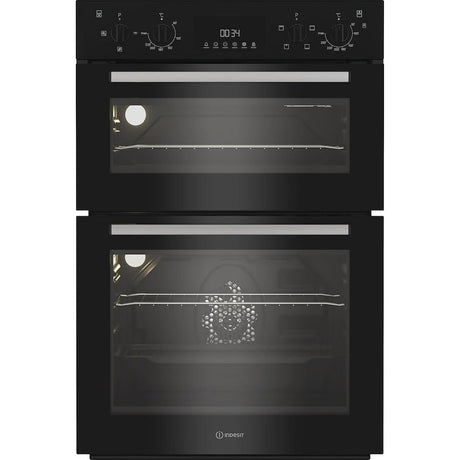 Indesit DII10DB Built-In Double Oven - Black