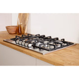 Indesit THP 751 W/IX/I Hob - Stainless Steel