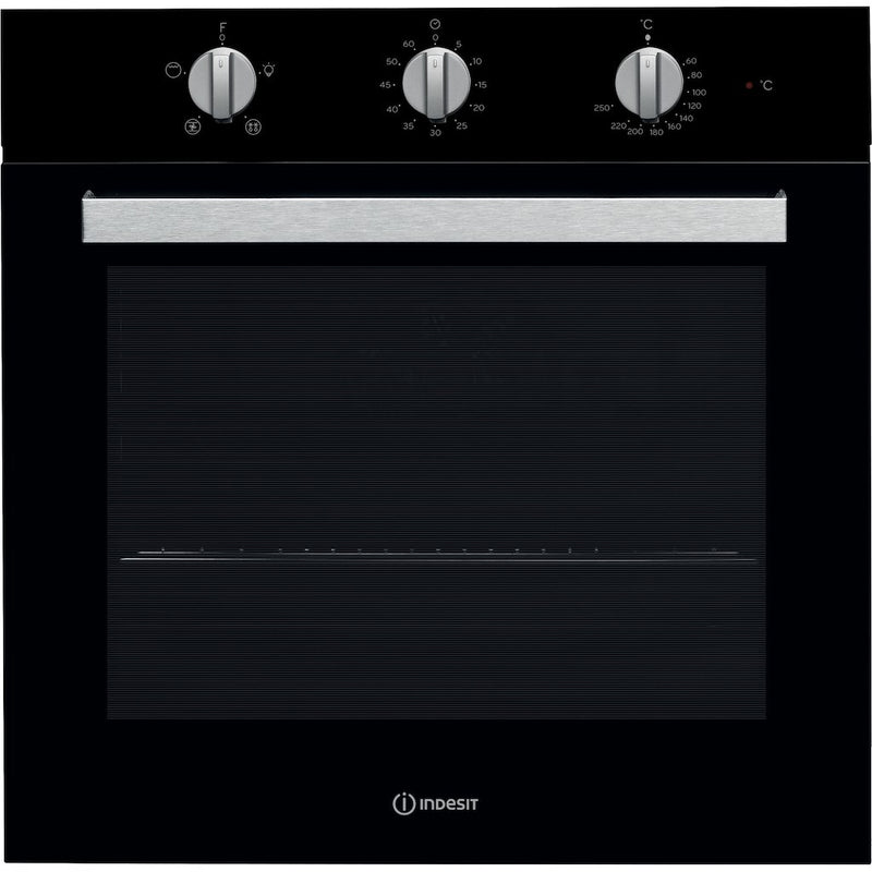 Indesit Aria IFW 6330 BL UK Electric Single Built-in Oven in Black