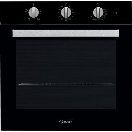 Indesit Aria IFW 6330 BL UK Electric Single Built-in Oven in Black