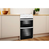 Indesit ID5E92KMW/UK Cooker - White