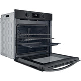 Indesit Turn&Go IO 253 B UK Built-In Electric Single Oven - Black